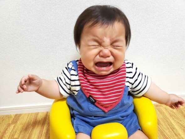 ごきげんななめの赤ちゃん