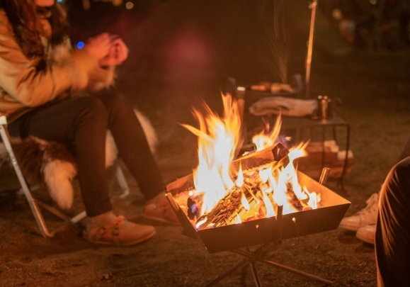 焚き火