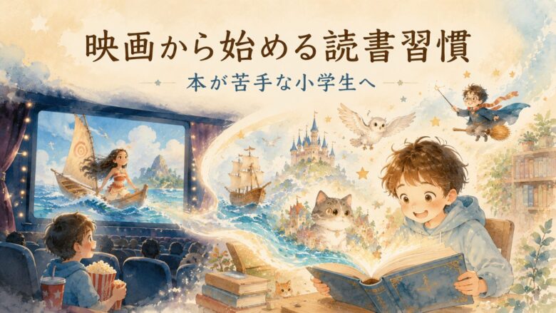 本の苦手な小学生へ