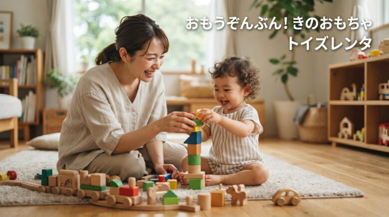 おもうぞんぶん！木のおもちゃ　トイズレンタ