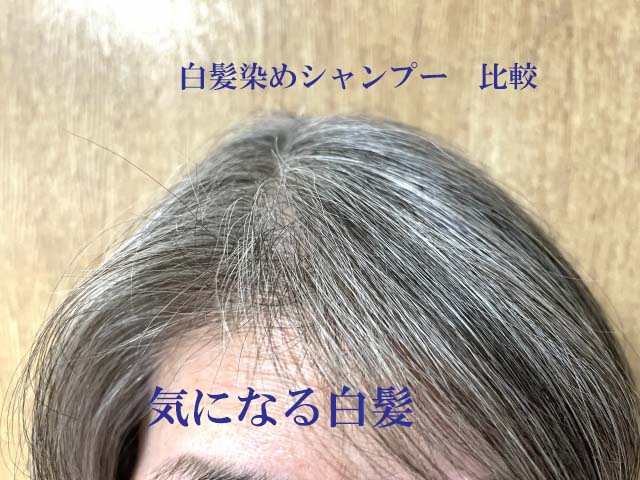 気になる白髪染めシャンプー